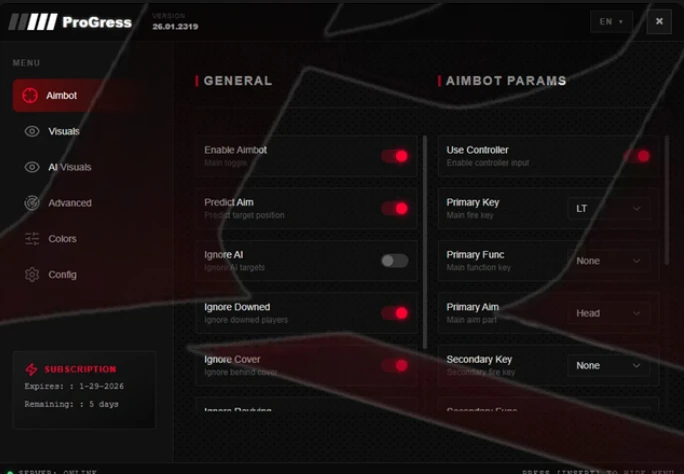 Progress External Cheat - COD